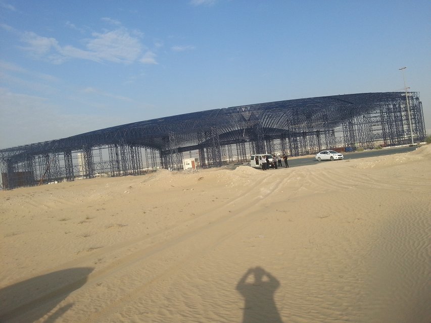 白山大型场馆网架工程